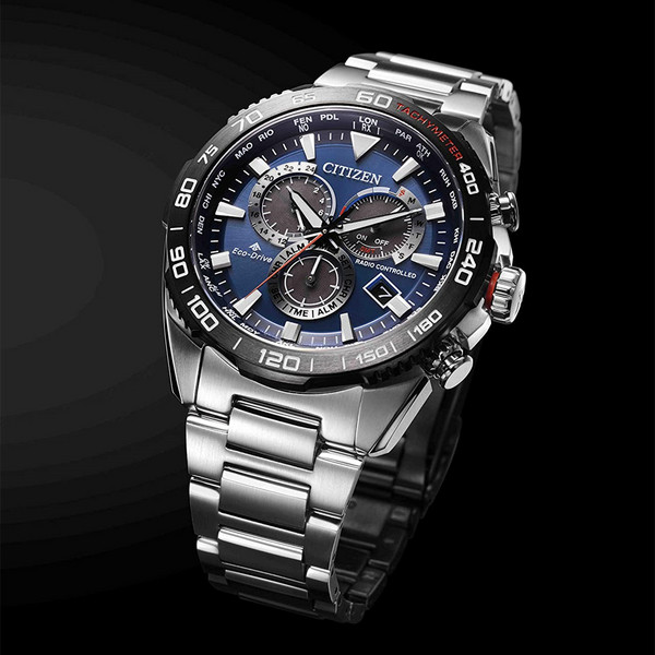 Citizen 西鐵城 Promaster Land系列 Direct Flight CB5034-58L 男士光動(dòng)能五局電波手表新低2192.71元