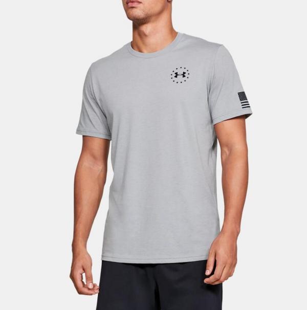 Under Armour 安德玛 Freedom Flag 男士运动短袖T恤1333350119.41元（可2件95折）