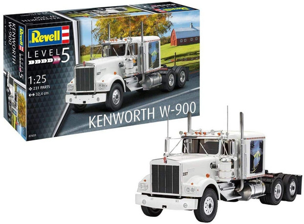 Revell 威望 07659 1:25 Kenworth W-900 重卡拖头新低373.33元（可3件92折）