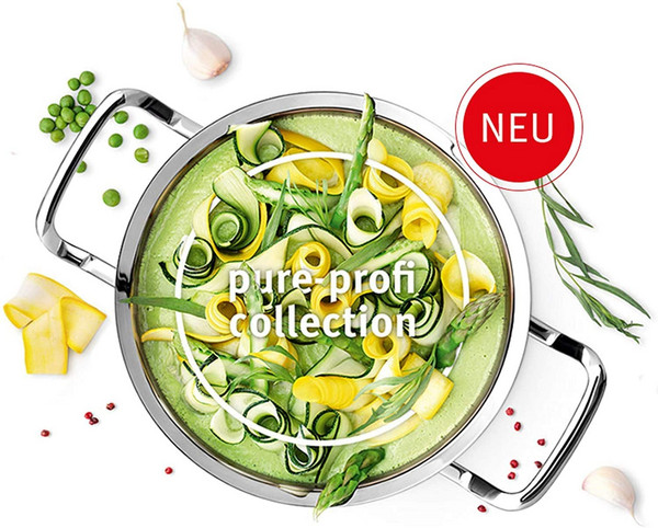 Fissler 菲仕乐 Pure-Profi新雅格系列 不锈钢带盖平底煮锅/深汤锅28cm1246元（天猫旗舰店4849元）