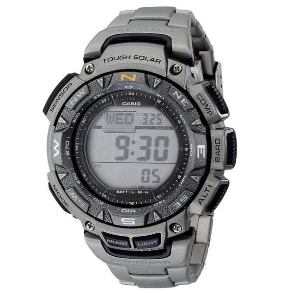Casio 卡西歐 PAG240T-7CR 男士太陽能手表1175元