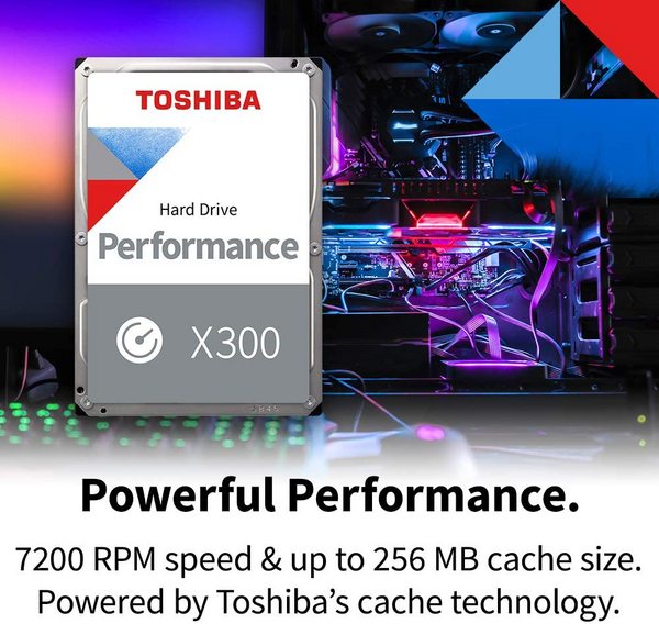 Toshiba 东芝 X300系列 HDWR21EXZSTA 高性能台式机械硬盘14TB新低2586.58元