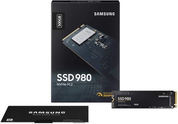 <span>0税白菜！</span>Samsung 三星 980  NVMe M.2 固态硬盘500GB新低280.85元（可3件92折）