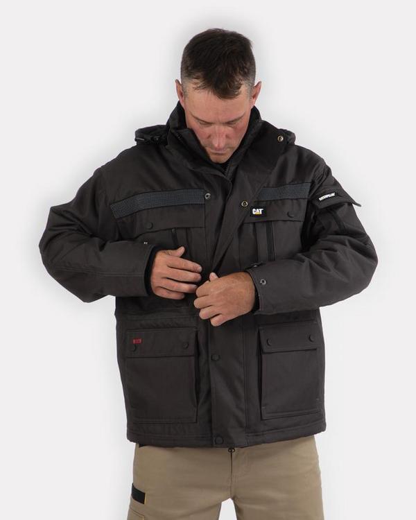 M码，Caterpillar 卡特彼勒 男士重装保暖派克大衣W11432新低511元（Prime会员92折）
