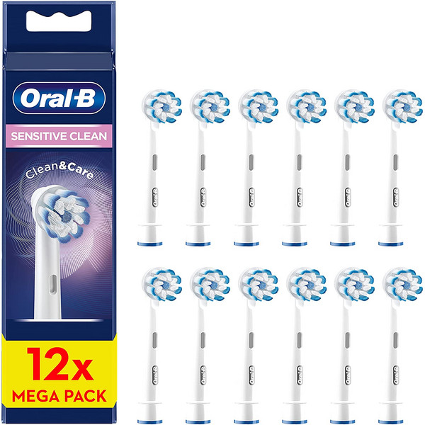 Oral-B 欧乐B Sensitive Clean 超细软毛电动牙刷刷头 12支190.25元（天猫超市139元/4支）