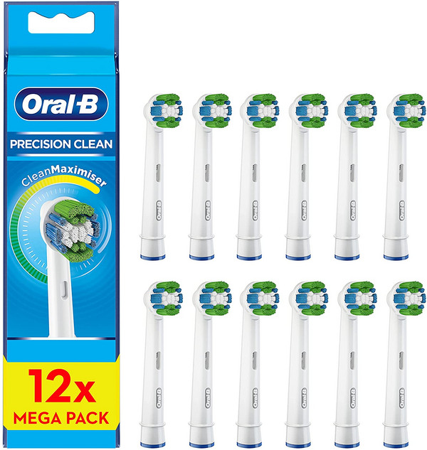 Oral-B 欧乐B Precision Clean 新版 精准型清洁刷头*12支新低149.82元