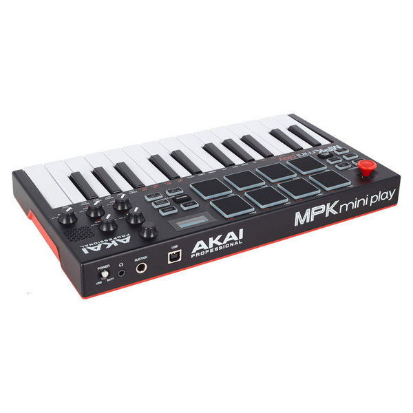 Akai Professional 雅佳 MPK Mini Play 键盘控制器 25键679.64元（Prime会员94折）