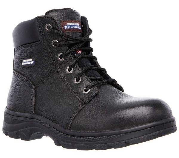 Skechers 斯凯奇 Work工装系列 Workshire 男士钢头工装靴77009新低299.56元（需用码）