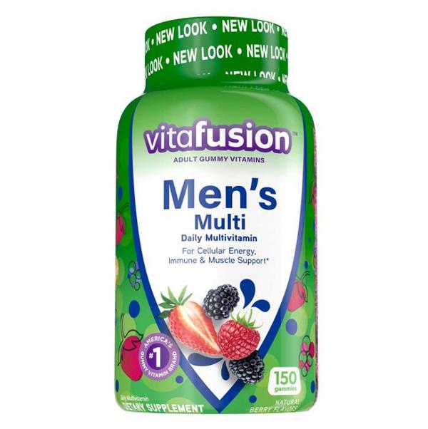 <span>白菜！</span>Vitafusion 男士维生素软糖150片新低53.91元