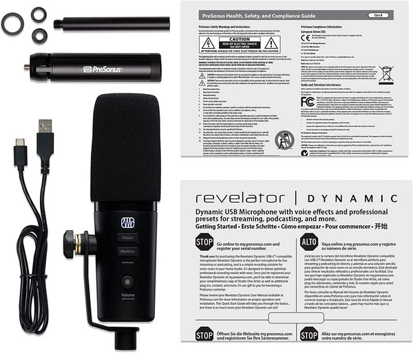 PreSonus 普瑞声纳 Revelator Dynamic USB人声话筒1103.86元