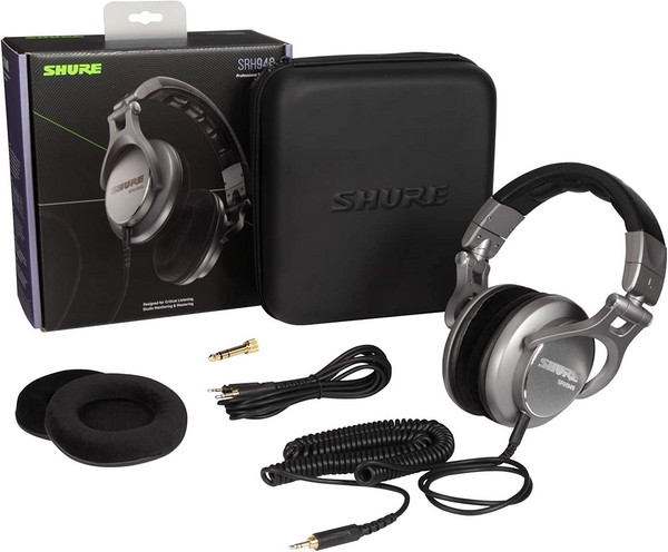 Shure 舒尔 SRH940 头戴式参考级录音室耳机1303元（天猫专卖店2200元）