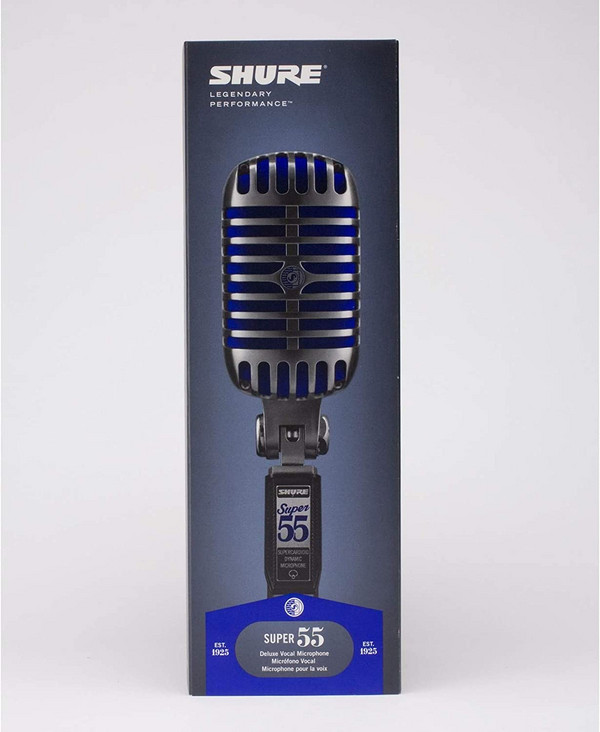传奇猫王话筒，Shure 舒尔 Super 55系列 豪华动圈人声话筒1385.53元（天猫专卖店3000元）