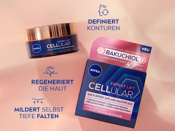 Nivea 妮维雅 Cellular Expert Lift 多效抗衰保湿晚霜50mL史低95.6元包税包邮