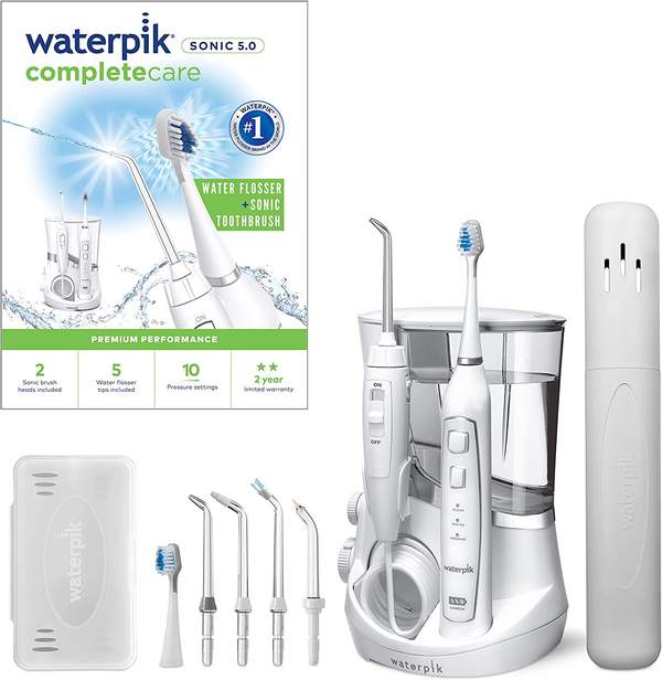 Waterpik 洁碧 Complete Care 5.0 水牙线和声波牙刷套装WP-861UK664元