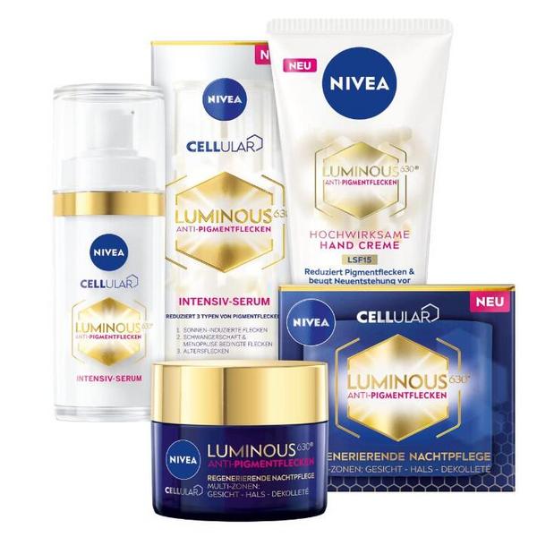 Nivea 妮维雅 Luminous 630美白淡斑系列明星产品套装289.03元