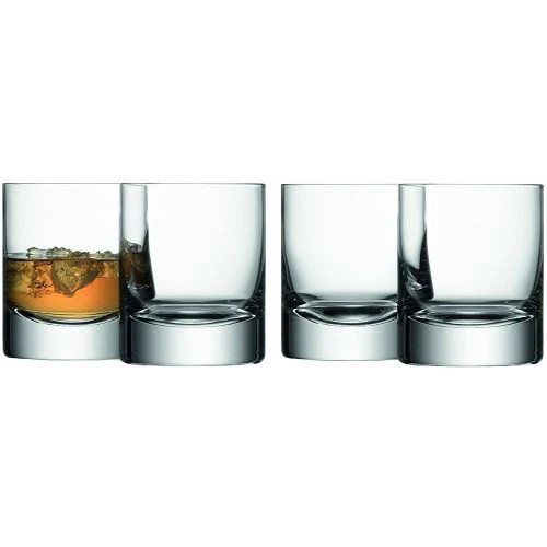 LSA International 国际空间 Bar系列 ‎G068-10-991 平底玻璃杯250mL*4只装新低236.17元
