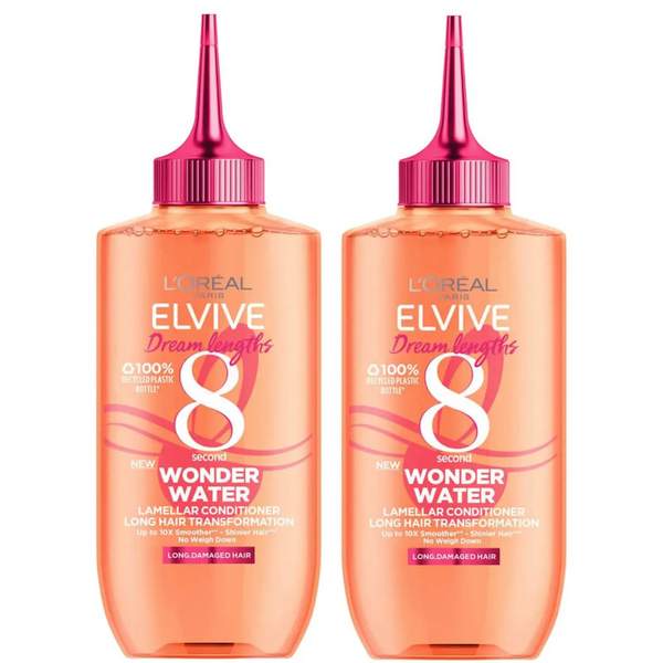 L'Oréal Paris 巴黎欧莱雅 Elvive 梦幻长发八秒奇迹水200mL*2瓶凑单免费直邮到手84.42元