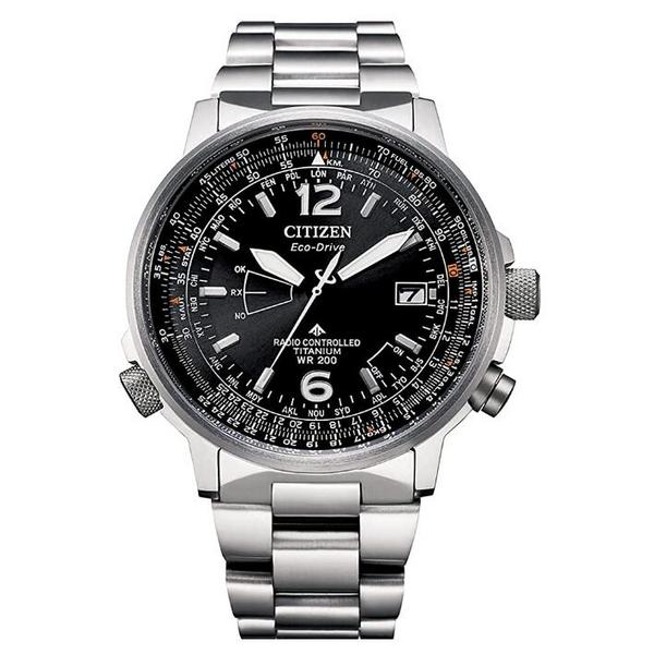 Citizen 西铁城 Promaster Pilot系列 CB0230-81E 三眼计时超级钛光动能五局电波男表2683.75元