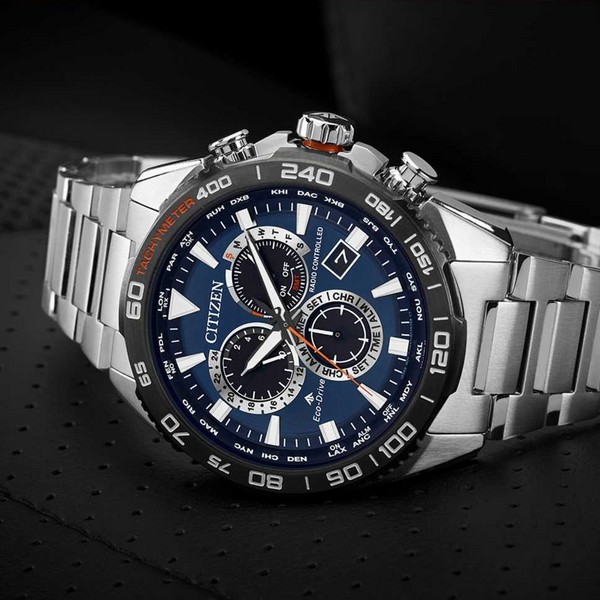 Citizen 西鐵城 Promaster Land系列 Direct Flight CB5034-58L 男士光動(dòng)能五局電波手表新低2192.71元