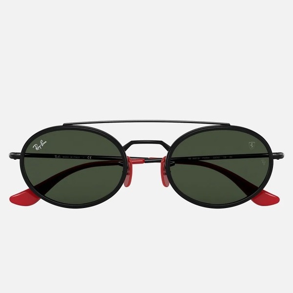 Ray-Ban 雷朋 Scuderia Ferrari法拉利车队系列 RB3847M 复古椭圆形太阳镜549元（天猫旗舰店折后1576元）