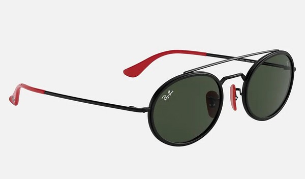 Ray-Ban 雷朋 Scuderia Ferrari法拉利车队系列 RB3847M 复古椭圆形太阳镜549元（天猫旗舰店折后1576元）