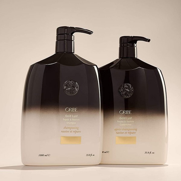 美国贵妇最爱，Oribe Gold Lust 黄金修复护发素1000mL944元