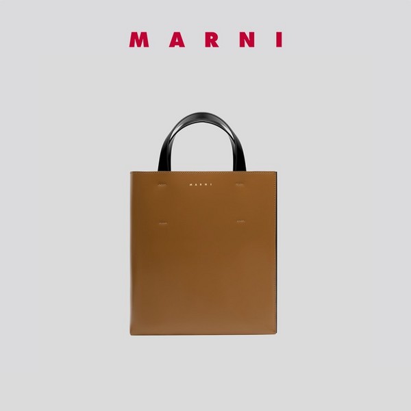 <span>降￥920！</span>Marni 玛尼 Museo Bag Medium 经典款拼色中号手提托特包新低3215.7元（天猫旗舰店8200元）