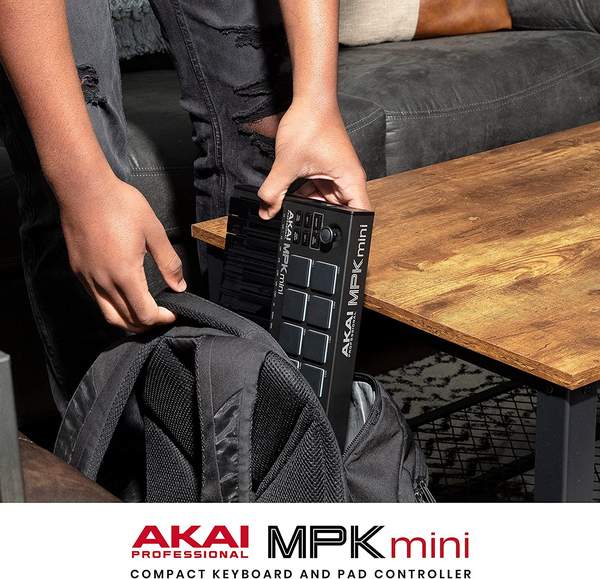 Akai Professional 雅佳 MPK Mini MK3 MIDI音乐键盘控制器 25键522.77元