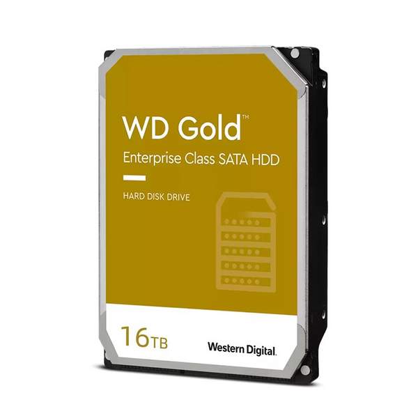Western Digital 西部数据 Gold™金盘 WD161KRYZ 机械硬盘16T新低2087元（天猫旗舰店3799元）