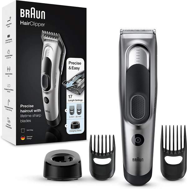 Braun 博朗  HC5090 电动理发器 （银色款）289元