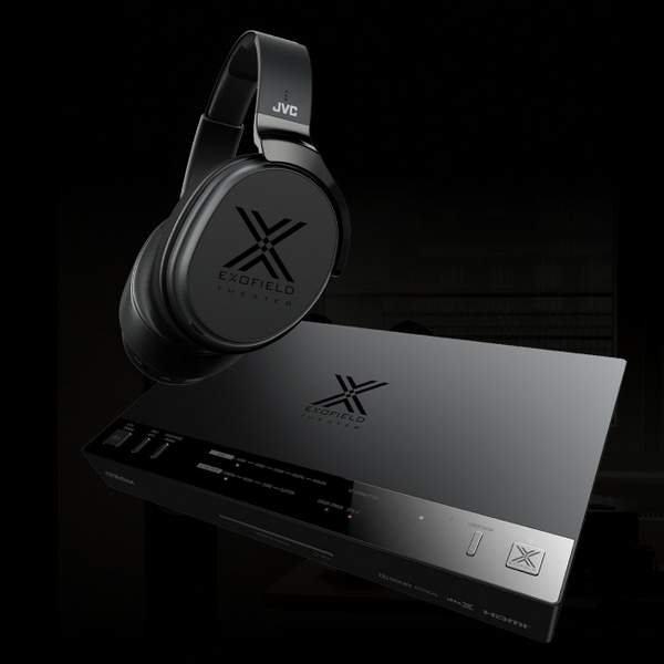 JVCKenwood Victor JVC 杰偉仕 Exofield Theater XP-EXT1 全景聲無線影院系統(tǒng)（7.1.4聲道）3884元
