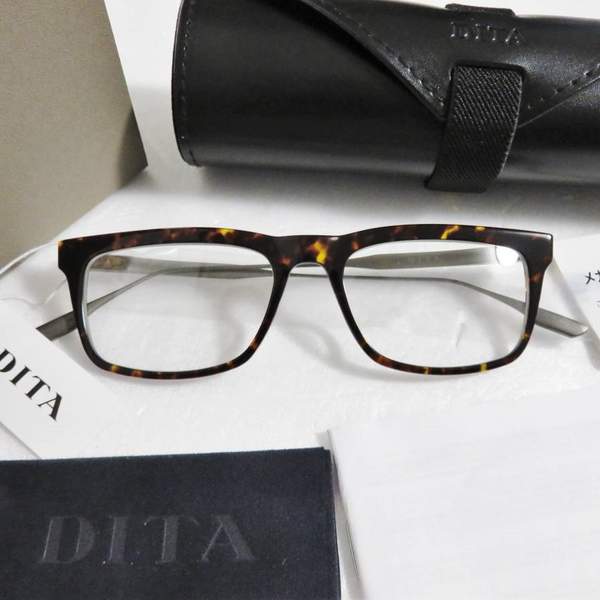 眼镜界劳力士，DITA Staklo系列 DTX130-53-02 中性光学眼镜架627.87元