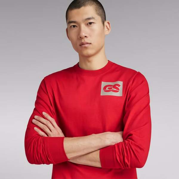 G-Star Raw 男士純棉休閑長(zhǎng)袖T恤D23995236.67元
