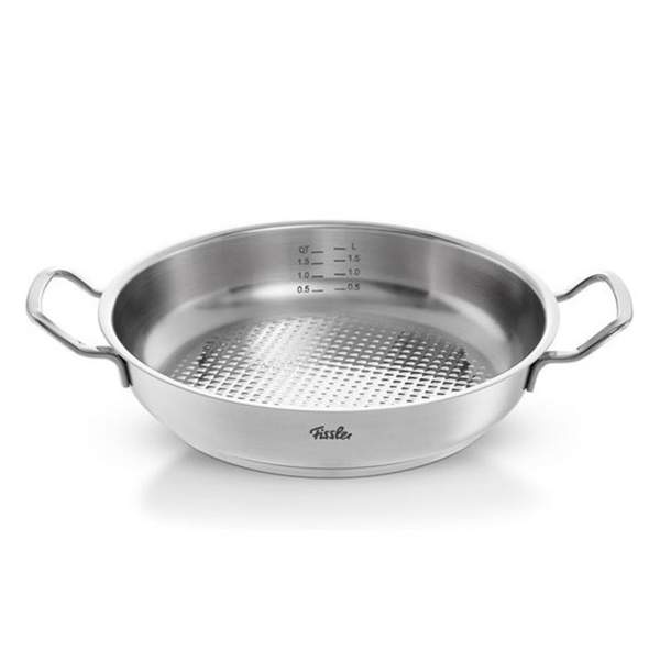 Fissler 菲仕乐 Original-Profi雅格系列 Ø28cm加深不锈钢双耳炒锅3L新低840.4元（带盖款天猫旗舰店1969元）