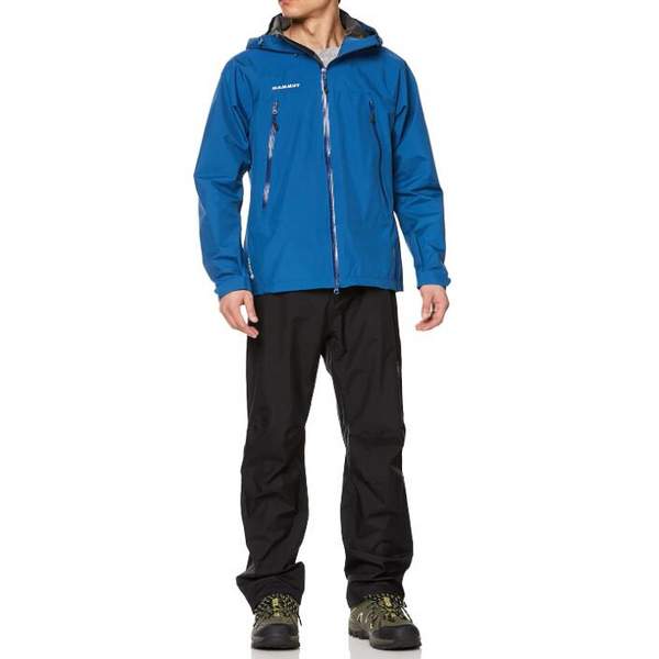 2XL码，Mammut 猛犸象 Climate 男士GTX防水硬壳连帽夹克+硬壳裤套装1425元（需用券）