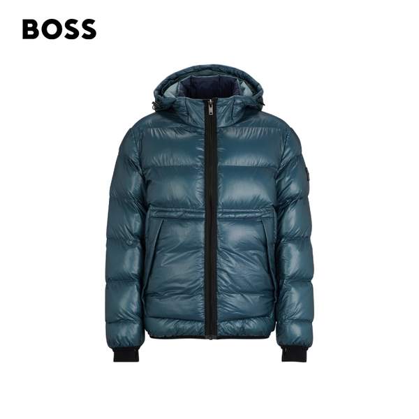 BOSS Hugo Boss 雨果·博斯 Okobra 男士连帽保暖棉服夹克504982341613元（天猫旗舰店3484元）