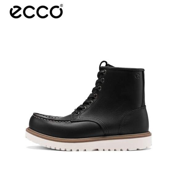 ECCO 爱步 Staker Moc Toe 男士高帮系带工装靴217614史低840元包邮