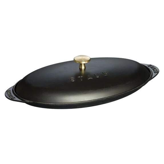 Staub 珐宝 椭圆形珐琅铸铁锅炖锅31cm628.68元