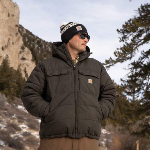 超保暖！Carhartt 卡哈特 Montana 男士连帽保暖棉服外套105474折后1041.23元（Prime会员94折）