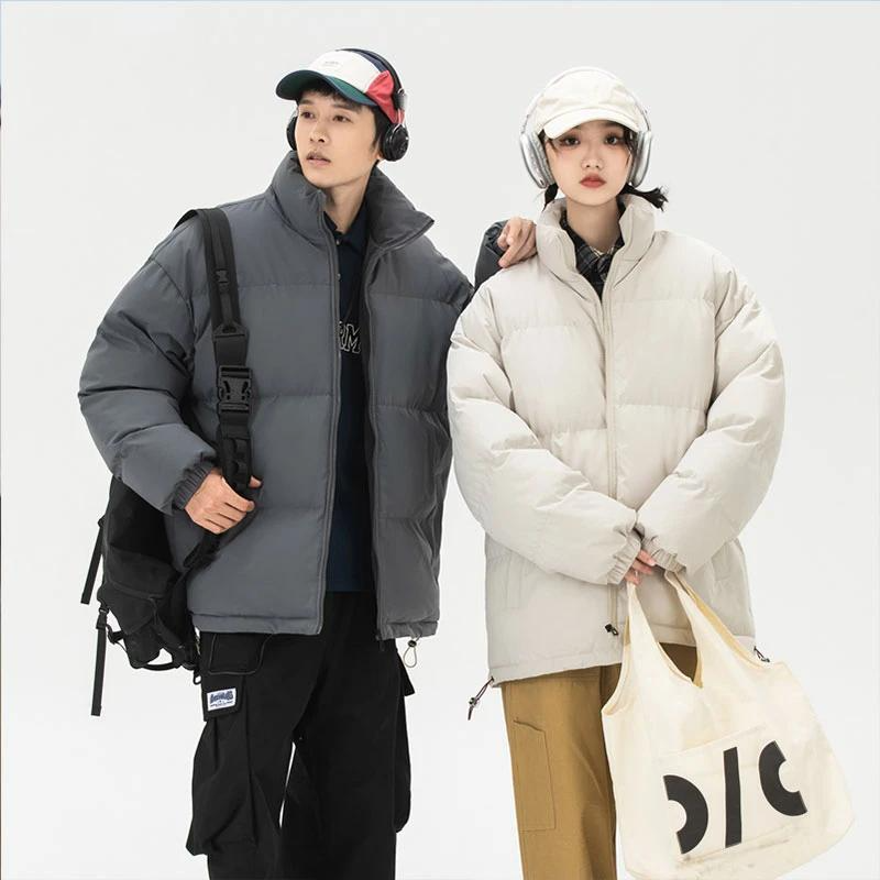Romon 罗蒙 情侣款加厚大码面包服立领棉衣LM-5636 多色59.9元包邮