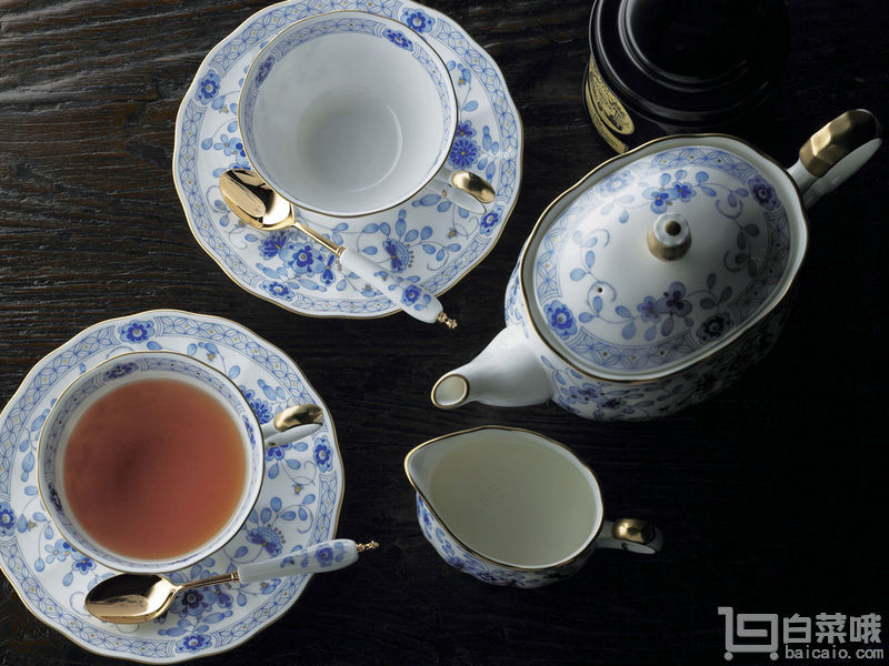 NARUMI 鸣海 Milano系列 双人骨瓷茶杯碟套装 Prime会员免费直邮到手￥598
