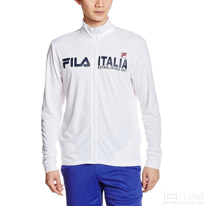 fila 斐乐 男士运动夹克 uv防晒 白色 prime会员凑单免费直邮到手新低