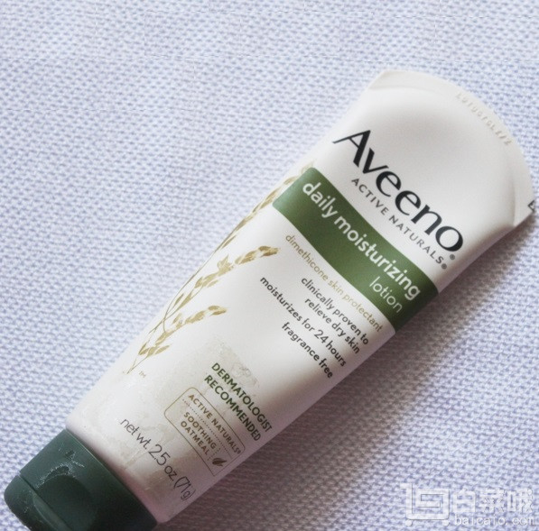 孕妇适用，Aveeno 艾维诺 天然燕麦24小时高效保湿润肤乳 无香型 71g*3支 Prime会员凑单免费直邮到手￥78