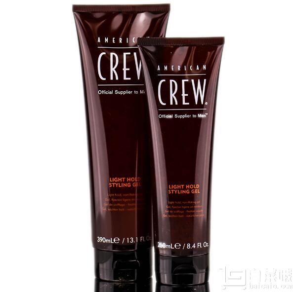 内含高丽参成分，AMERICAN CREW 轻质定型啫喱 250ML Prime会员凑单免费直邮到手￥66