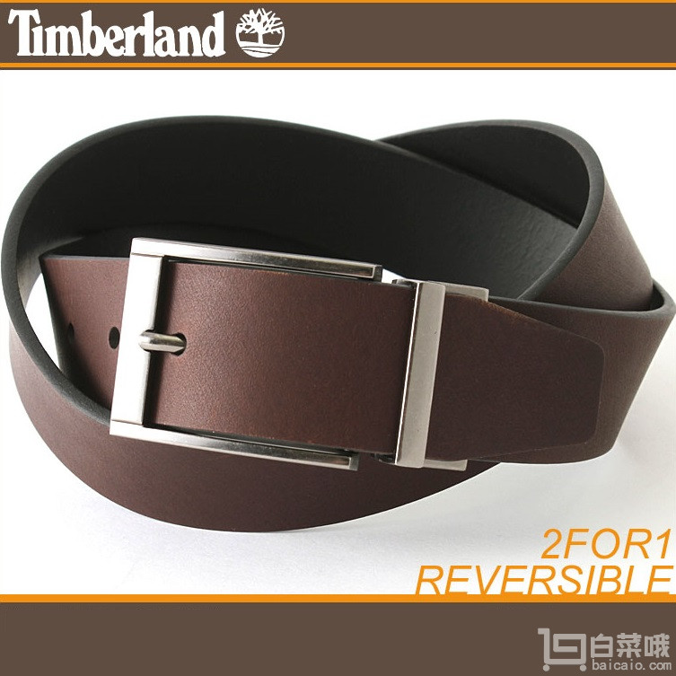 Timberland 添柏嵐 男士Classic雙面真皮皮帶 Prime會(huì)員湊單免費(fèi)直郵到手新低￥98.72