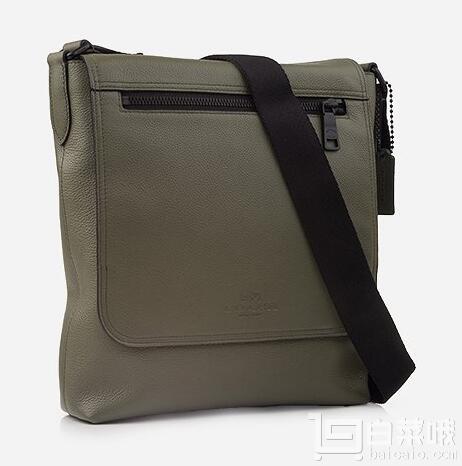 <span>白菜！</span>COACH 蔻驰 Sullivan系列 男士荔枝纹斜挎邮差包 两色￥670包邮包税（双重优惠）