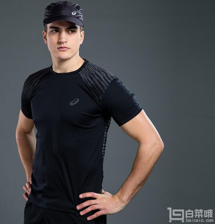 <span>反季白菜，</span>Asics 亚瑟士 fuzeX 男士短袖T恤 三色新低￥43