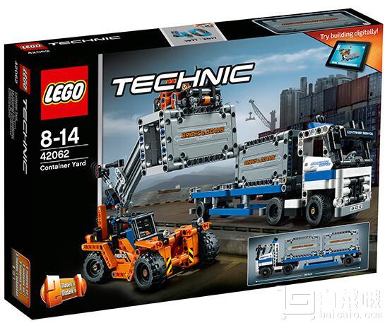 LEGO 乐高 科技组 42062 集装箱码头*2件 送拼砌包*2 582.4元包邮291.2元/件（双重优惠）