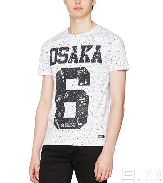 2017新款，Superdry 极度干燥 Osaka 男士印花T恤  prime会员凑单免费直邮到手￥83