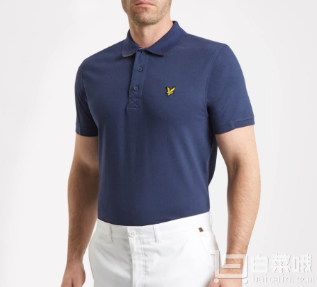 手快有，Lyle & Scott 苏格兰金鹰 Kelso 男士防晒POLO衫 S码 Prime会员凑单免费直邮到手￥188